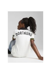 Puma - Młodzieżowa koszulka dodatkowa Borussia Dortmund 24/25 PUMA White. Kolor: biały. Materiał: materiał