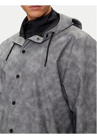 Rains Kurtka przeciwdeszczowa Jacket W3 12010 Szary Regular Fit. Kolor: szary. Materiał: syntetyk #4