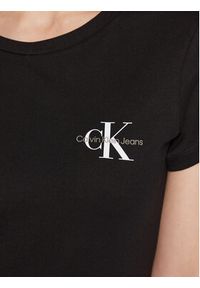 Calvin Klein Jeans Komplet 2 t-shirtów J20J219734 Czarny Slim Fit. Kolor: czarny. Materiał: bawełna