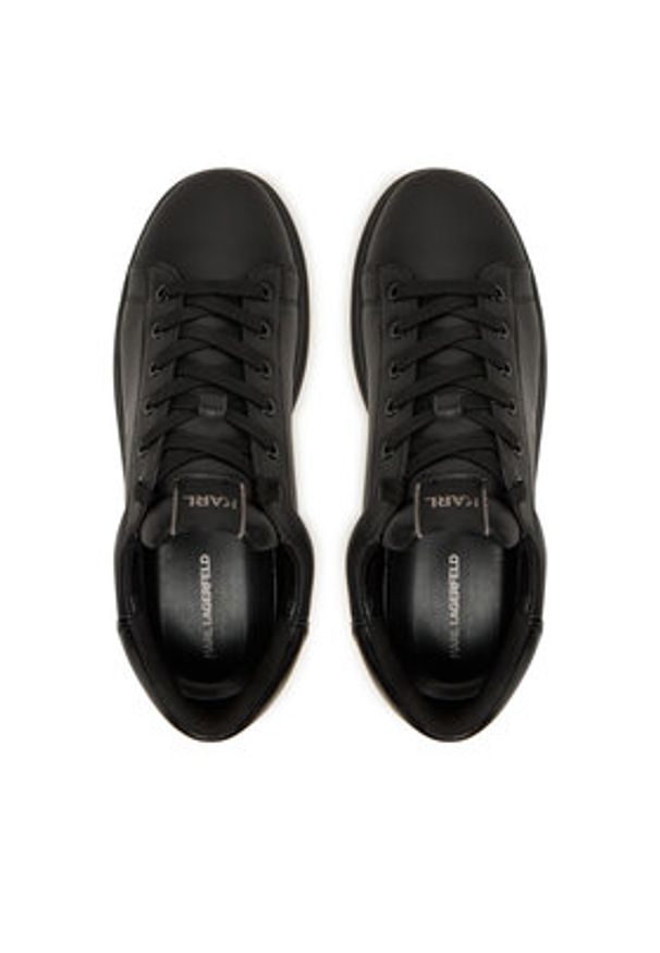 Karl Lagerfeld - KARL LAGERFELD Sneakersy KL52570 Czarny. Kolor: czarny. Materiał: skóra