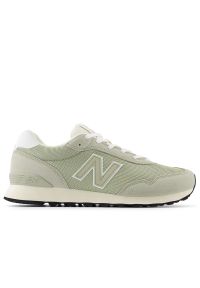 Buty New Balance ML515LCG - zielone. Okazja: na co dzień. Kolor: zielony. Materiał: zamsz, materiał, skóra, syntetyk. Szerokość cholewki: normalna
