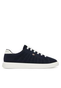 TOMMY HILFIGER - Tommy Hilfiger Sneakersy Th Icon Light Knit Sneaker FW0FW09401 Czarny. Kolor: czarny. Materiał: materiał #1