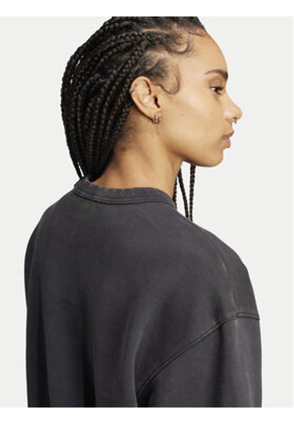 Adidas - adidas Bluza Premium Essentials JP2515 Czarny Oversize. Kolor: czarny. Materiał: bawełna