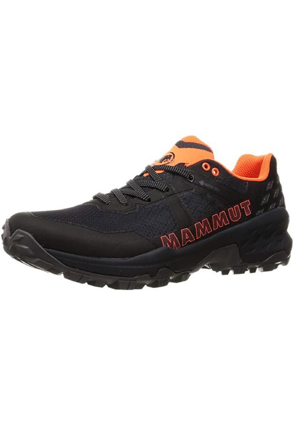 Buty trekkingowe męskie Mammut Sertig II Low GTX. Zapięcie: sznurówki. Kolor: czarny. Materiał: materiał, syntetyk, tkanina. Szerokość cholewki: normalna