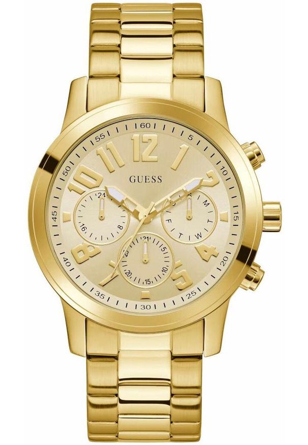 Zegarek męski Guess GW1006G2 złoty. Kolor: złoty