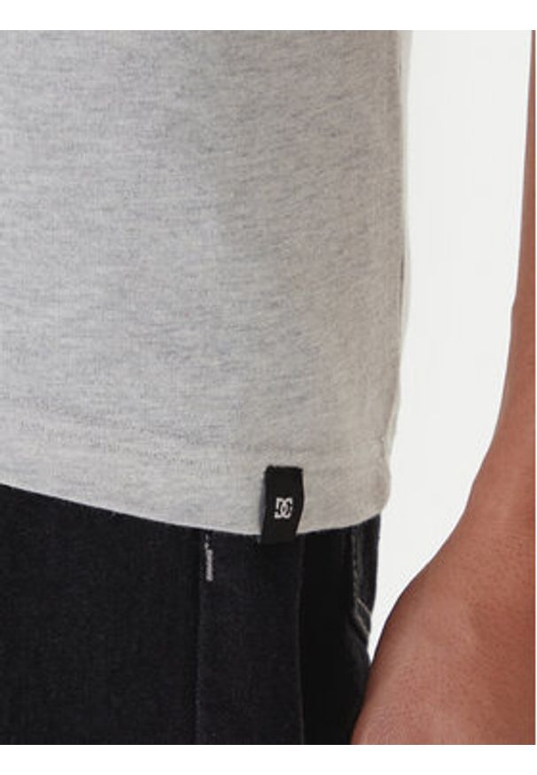 DC Shoes T-Shirt Star ADYZT05373 Szary Regular Fit. Kolor: szary. Materiał: bawełna