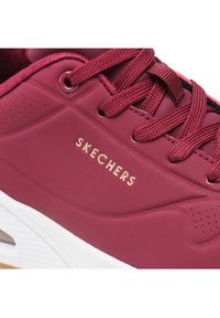 skechers - Skechers Sneakersy Stand On Air 73690/BURG Bordowy. Kolor: czerwony. Materiał: skóra