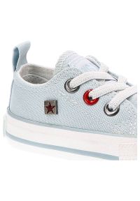 Big-Star - Niebieskie Trampki Big Star Dziecięce Buty Wsuwane. Zapięcie: bez zapięcia. Kolor: niebieski. Materiał: materiał, guma. Szerokość cholewki: normalna. Styl: młodzieżowy #5