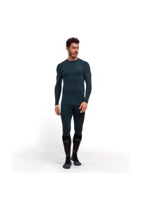 Koszulka z długim rękawem Falke Wool-Tech. Kolor: zielony. Długość rękawa: długi rękaw. Długość: długie #1