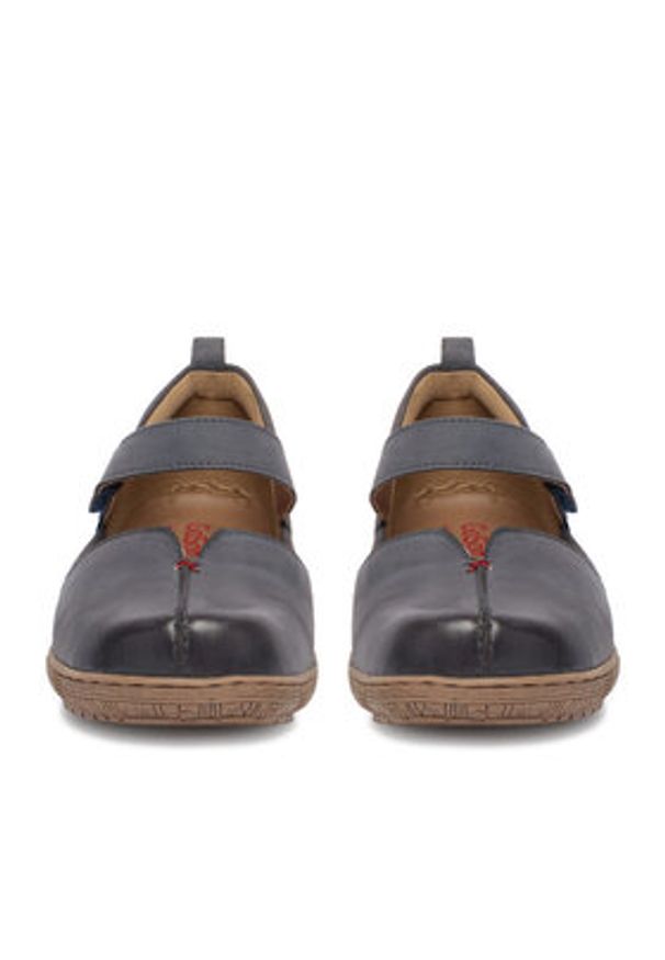 Go Soft Baleriny CEO-WI23-COMFORT-06 Niebieski. Kolor: niebieski. Materiał: skóra, nubuk