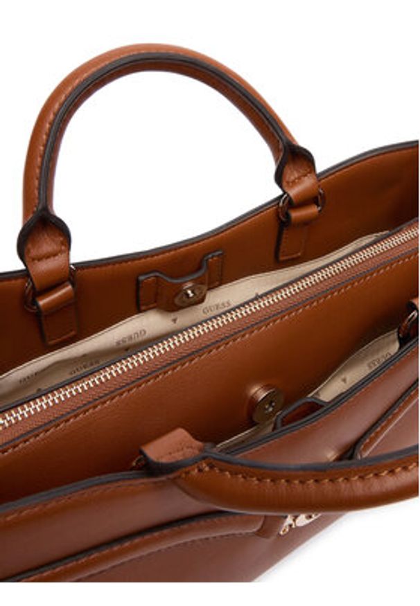 Guess Torebka Dea HWBG79 93060 Brązowy. Kolor: brązowy. Materiał: skórzane