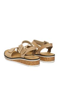 Rieker Sandały CEO-V3660-61 Złoty. Kolor: złoty. Materiał: skóra #3
