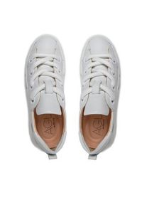 AGL Sneakersy Magic Bubble D938049PGSOFTY0102 Biały. Kolor: biały. Materiał: skóra