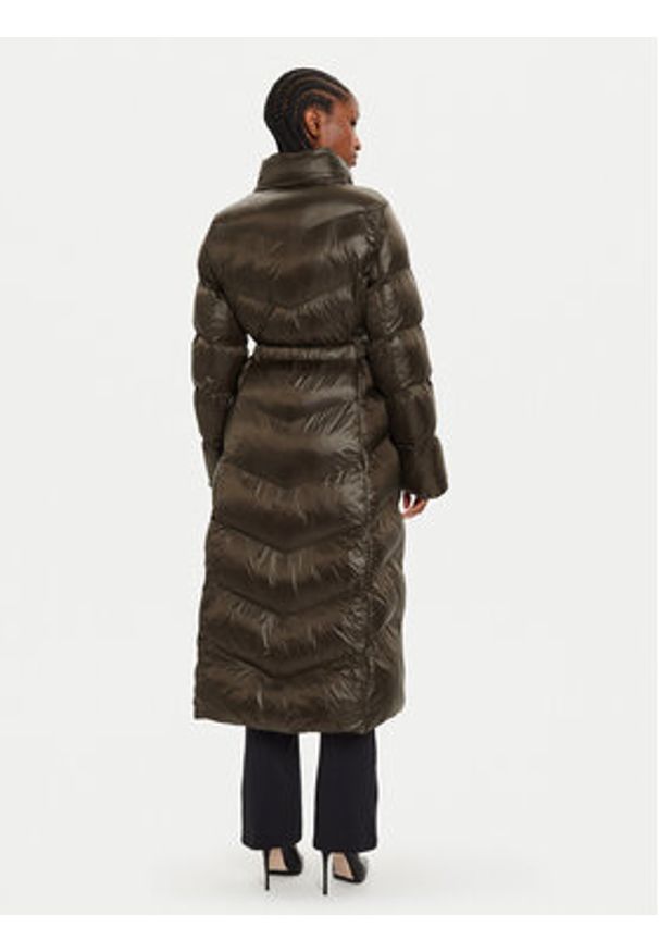 BOSS Płaszcz zimowy Pamaxi3 50524624 Zielony Regular Fit. Kolor: zielony. Materiał: syntetyk. Sezon: zima