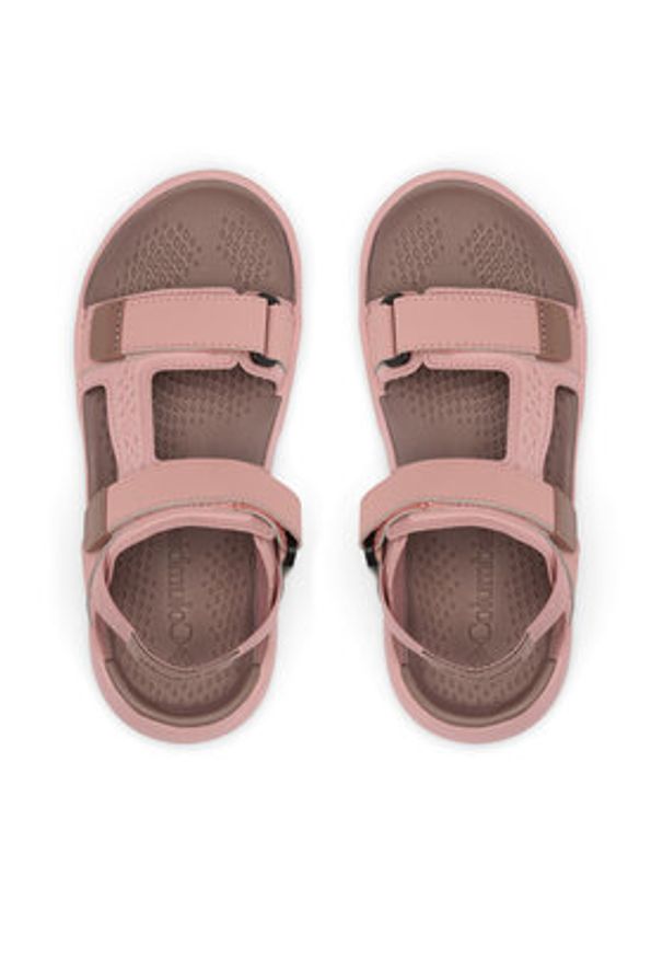 columbia - Columbia Sandały Peakfreak Roam 2108831 Czerwony. Kolor: czerwony. Materiał: skóra