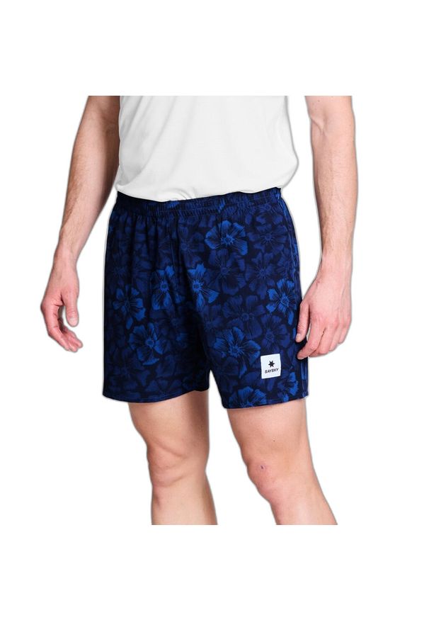 SAYSKY - Szorty Saysky Flower Pace 5". Kolor: niebieski. Długość: krótkie. Sezon: lato