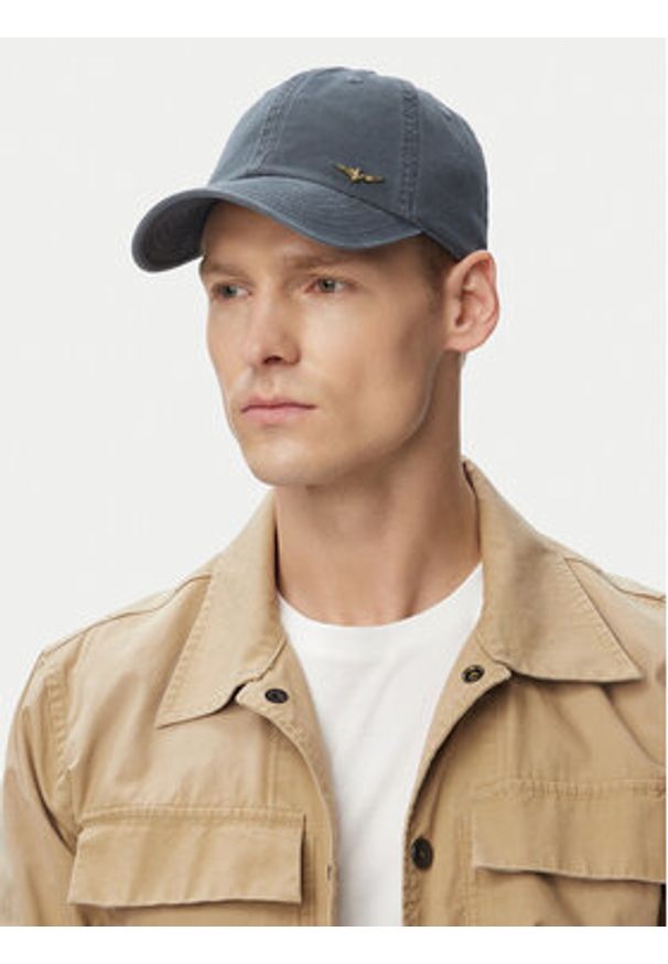 Aeronautica Militare Czapka z daszkiem 261HA1244UCT02476 Niebieski. Kolor: niebieski. Materiał: bawełna