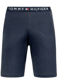 TOMMY HILFIGER - Tommy Hilfiger Szorty piżamowe Jersey Short UM0UM01203 Granatowy. Kolor: niebieski. Materiał: bawełna, jersey