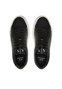 Armani Exchange Sneakersy XUX236 XV906 K001 Czarny. Kolor: czarny. Materiał: skóra #3