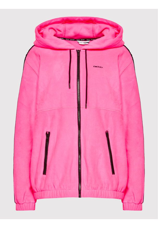 Bluza DKNY Sport. Kolor: różowy. Styl: sportowy