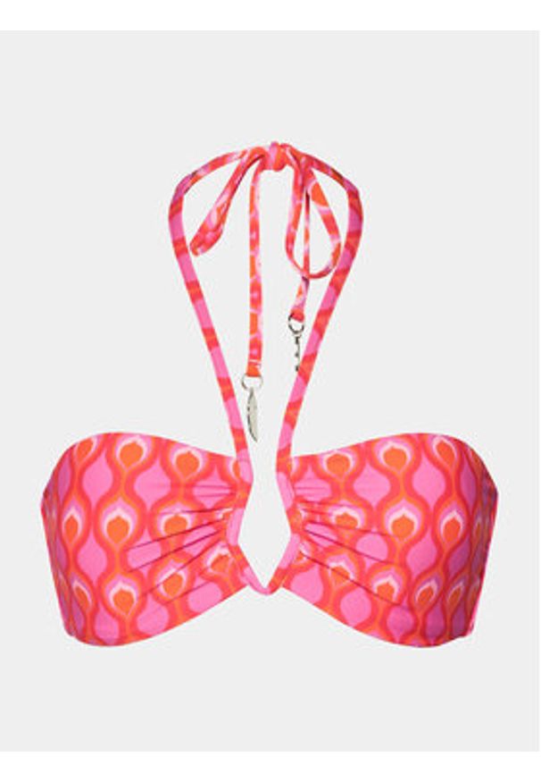 Seafolly Góra od bikini Birds Of Paradise 31449-103 Czerwony. Kolor: czerwony. Materiał: syntetyk