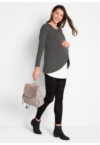 bonprix - Komplet dla kobiet w ciąży i karmiących. Kolekcja: moda ciążowa. Kolor: czarny #2
