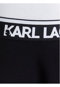 Karl Lagerfeld Jeans Spódnica mini A3W12004 Czarny Regular Fit. Kolor: czarny. Materiał: syntetyk #5