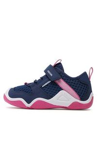 Geox Sneakersy J Wader Girl J3508A 01450 C4268 S Granatowy. Kolor: niebieski. Materiał: materiał #6