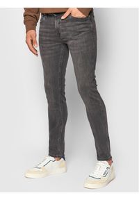 Jack & Jones - Jack&Jones Jeansy Liam Original 12109954 Szary Skinny Fit. Kolor: szary