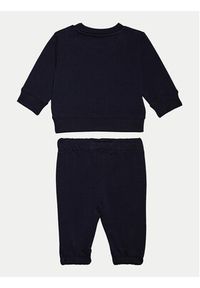 Calvin Klein Jeans Dres Monogram IN0IN00017 Niebieski Regular Fit. Kolor: niebieski. Materiał: bawełna