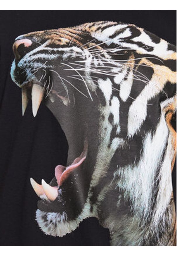 Hugo T-Shirt 50494577 Czarny Regular Fit. Kolor: czarny. Materiał: bawełna