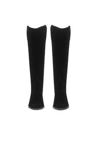 Badura Kowbojki V365-206 Czarny. Kolor: czarny. Materiał: skóra, zamsz #2