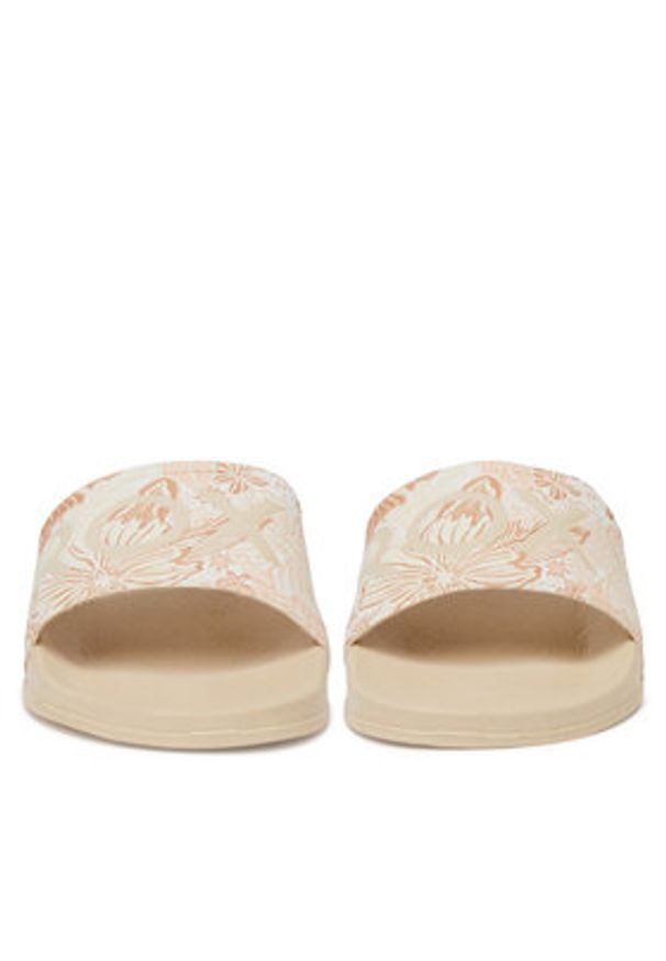 Roxy Klapki 865966 Beżowy. Kolor: beżowy. Materiał: syntetyk