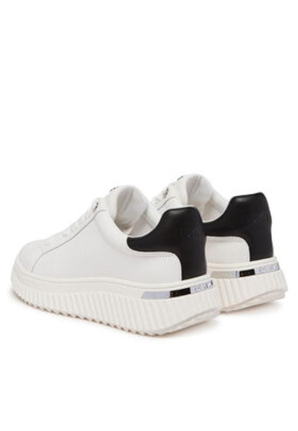 DKNY Sneakersy Lobeco K1530142 Biały. Kolor: biały. Materiał: skóra