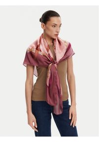Guess Szalik 172127 Różowy. Kolor: różowy. Materiał: poliester, materiał