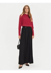 TwinSet - TWINSET Bluzka 242TT2341 Czerwony Regular Fit. Kolor: czerwony. Materiał: jedwab, wiskoza #4