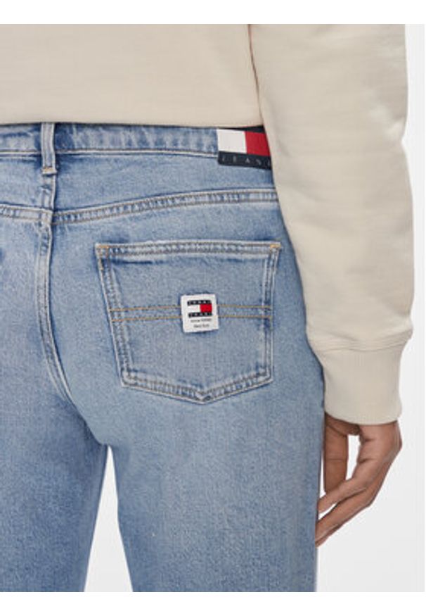 Tommy Jeans Jeansy Sophie DW0DW17273 Niebieski Straight Fit. Kolor: niebieski