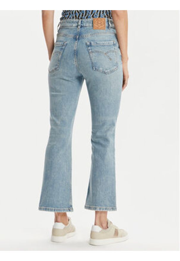 Marella Jeansy Fcrop 2413181084 Niebieski Flare Fit. Kolor: niebieski