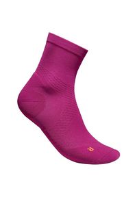 BAUERFEIND - Skarpetki średniej długości damskie Bauerfeind. Kolor: różowy. Sport: bieganie #1