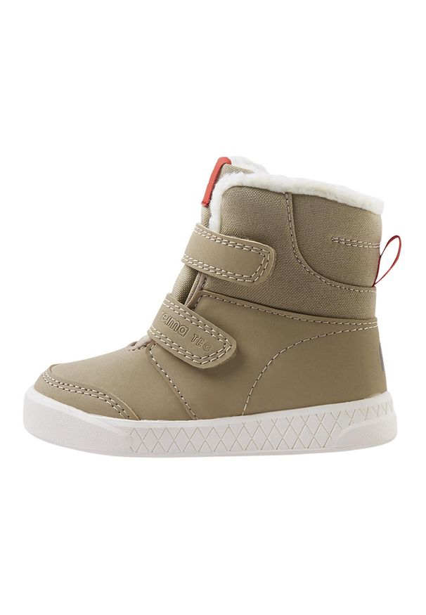 Buty zimowe dla dziecka Reima Pyrytys na rzepy. Zapięcie: rzepy. Kolor: zielony, wielokolorowy, brązowy. Sezon: zima