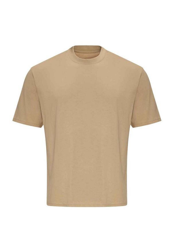 AWDIS - Męska Koszulka Just Ts The 100 Oversized T-shirt. Kolor: beżowy