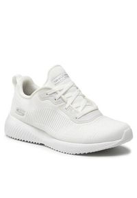 skechers - Skechers Sneakersy BOBS SPORT Tough Talk 32504/WHT Biały. Kolor: biały. Materiał: materiał. Model: Skechers Sport #5