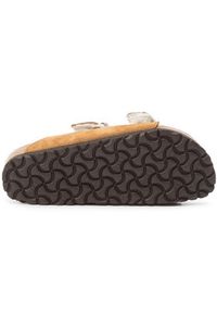 Birkenstock Kapcie Arizona Fur 1001135 Brązowy. Kolor: brązowy. Materiał: welur, skóra #6