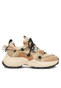 Steve Madden Sneakersy Tazmania SM11002419 Khaki. Kolor: brązowy. Materiał: skóra #1