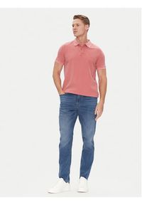JOOP! Jeans Polo 15 JJJ-02Ambrosian 30045619 Różowy Modern Fit. Typ kołnierza: polo. Kolor: różowy. Materiał: bawełna