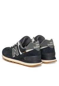 New Balance Sneakersy U574RUS Czarny. Kolor: czarny. Materiał: zamsz, skóra. Model: New Balance 574 #6