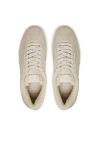 MICHAEL Michael Kors Sneakersy Wilton Lace Up 42F4WLFS2L Beżowy. Kolor: beżowy. Materiał: skóra #5