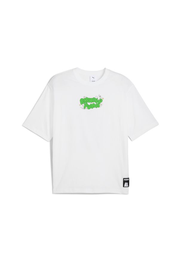 Koszulka Puma X RIPNDIP Boxy Graphic. Kolor: biały