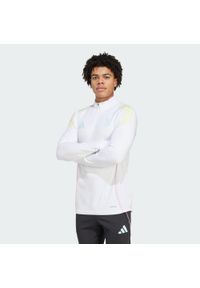 Adidas - Bluza Juventus Tiro 25 Competition Training. Kolor: biały. Materiał: dresówka. Sport: piłka nożna