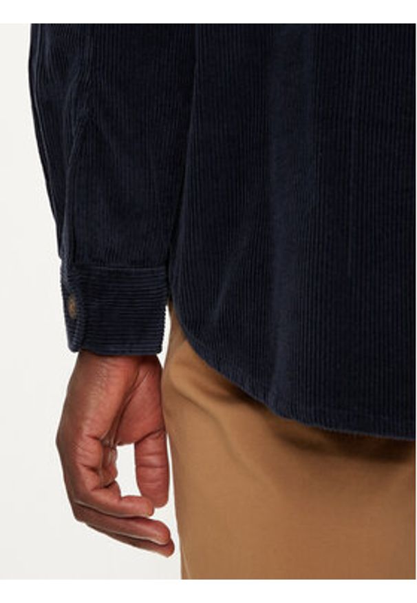 TOMMY HILFIGER - Tommy Hilfiger Koszula MW0MW36855 Granatowy Regular Fit. Kolor: niebieski. Materiał: bawełna